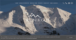 Desktop Screenshot of klinik-gut.ch